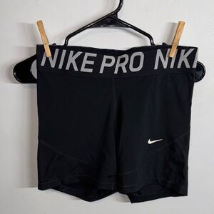 Nike Black Shorts with Black Waistband